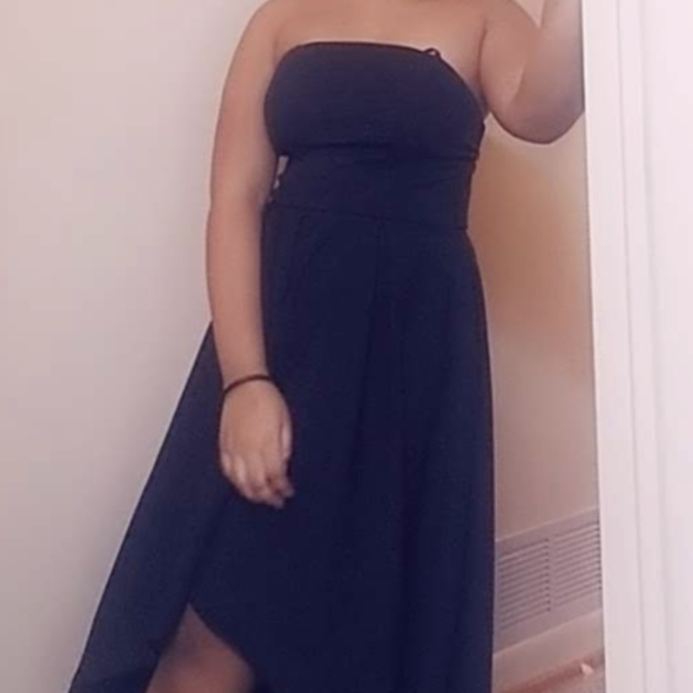 Speechless high low Prom dress, size 9, black